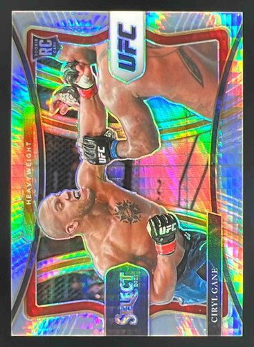 2021 Panini Select UFC Lucky Envelopes #180 Ciryl Gane RC Premier /8