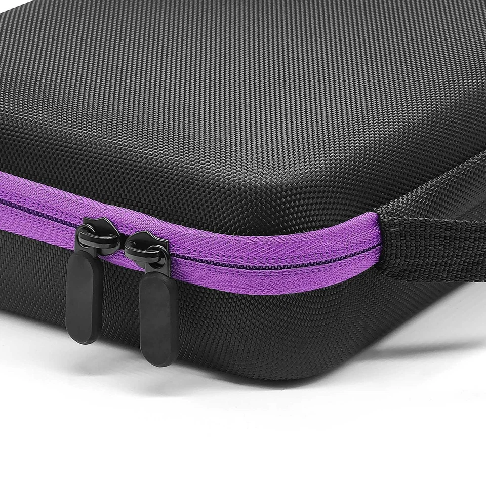 1 Lightweight Black YoYo Ball Storage Bag Dual Zipper Closure Wide Opening ELED - Image 3 of 4