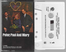 Peter, Paul and Mary by Peter, Paul and Mary Cassette, 1982 Warner BMG VG-VG