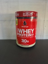 SixStar 100% Whey Protein Plus 30g VANILLA CREAM Flavor 1.81lbs- NEW SEALED- 11.04 per gallon