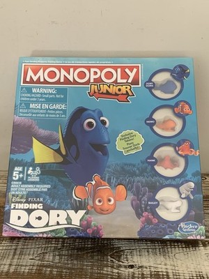 Finding Dory Monopoly Junior Game NEW Factory Sealed