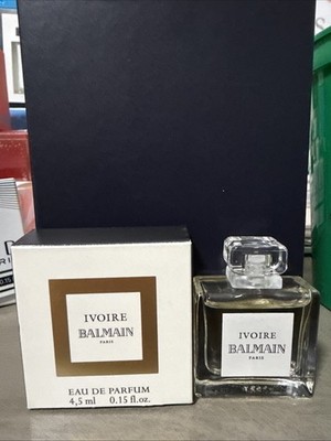 IVOIRE BALMAIN EDP 4.5ml-0.1floz SPLASH Box Collectible SMALL MINI SIZE Women
