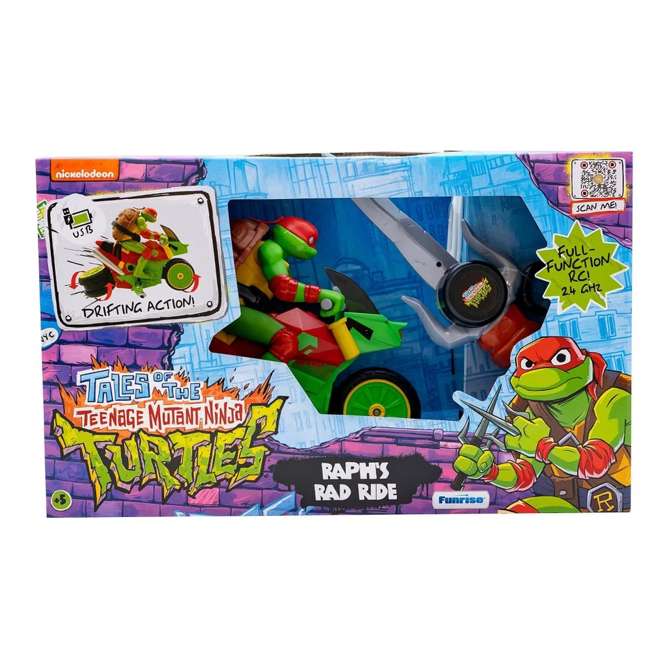 Teenage Mutant Ninja Turtles RC Raph's Rad Ride