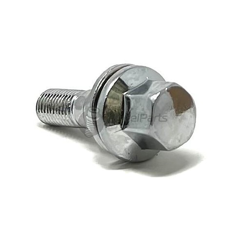 Wheel Bolts (16) 12x1.5 Chrome for Toyota Aygo [Mk1] 05-14 on Original Wheels - Picture 4 of 4