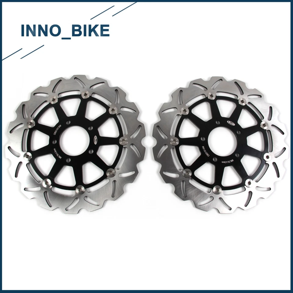 Front Brake Rotors For Suzuki TL1000S 1997-2001 TL1000R 1998-2003 GSXR1000 01-02 - Image 2 of 4