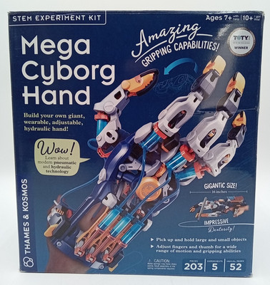 Thames & Kosmos Mega Cyborg Hand Kit 620501 - NEW OPEN BOX