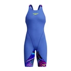 Speedo Girls Fastskin LZR Ignite Kneeskin - Blue/Multi