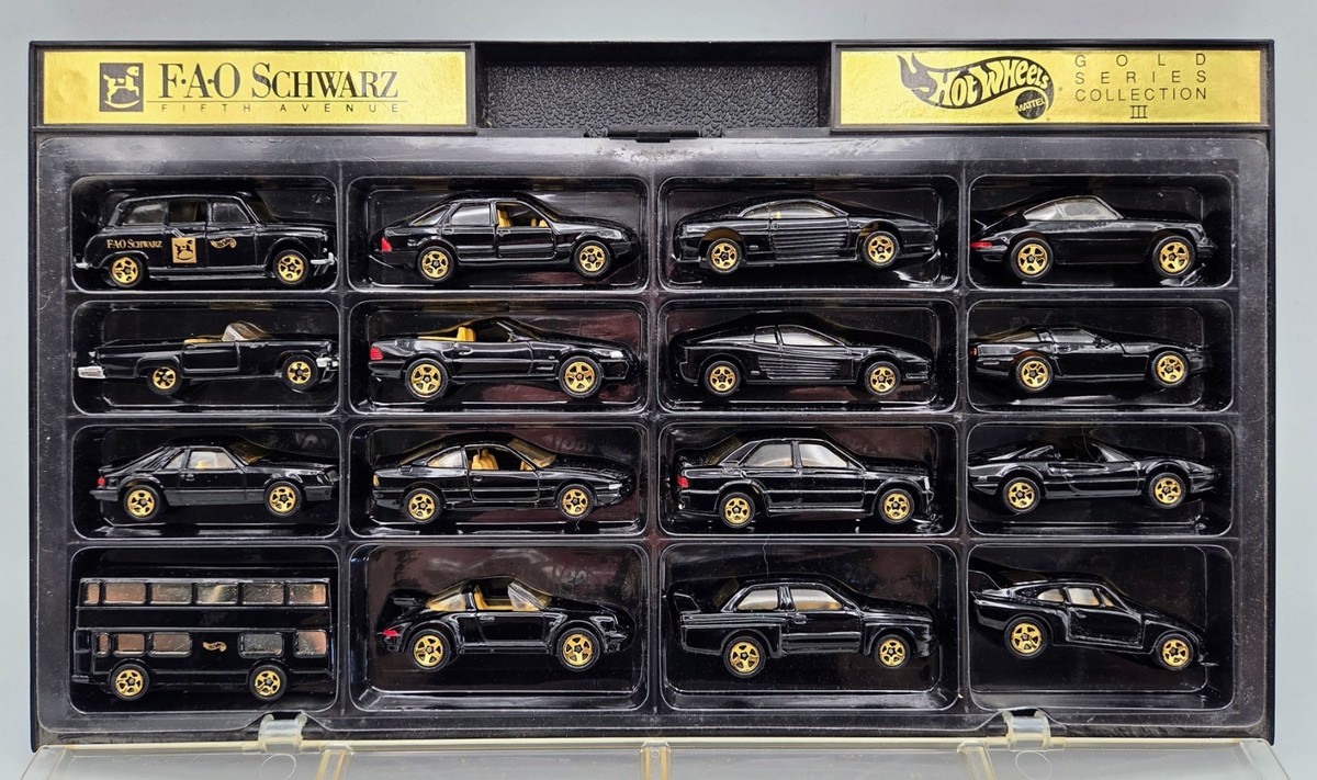 Hot Wheels 1996 Gold Series Collection III 3, FAO Schwarz