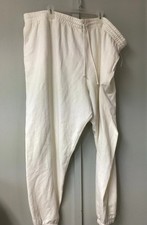 New TERRA  SKY WOMEN'S SIZE 4X Beige STRETCH COMFY PANTS WARMUPS ELASTIC WAIST