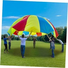 Sonyabecca Parachute, Play Parachute 10ft 12ft 16ft with 12FT with 12 Handles