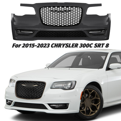 Front Bumper Cover Kit For 2015-2023 Chrysler 300C 300 C SRT8 SRT 8 SRT-8