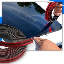 1PC Weather Stripping Door Seal Strip, Car Door S Color: Black-32.8FT/0.55INCH