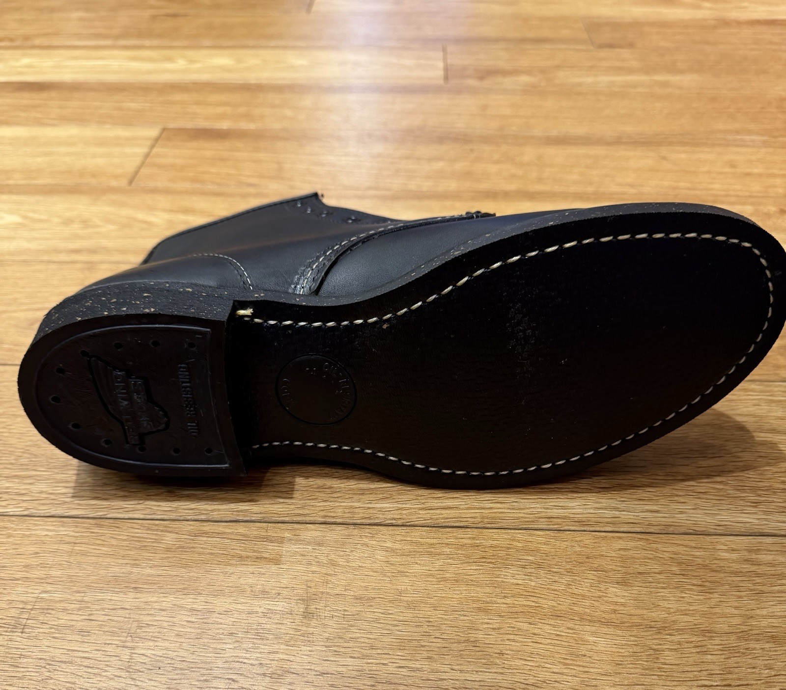 RED WING HERITAGE OLD BECKMAN JAPAN 9160 9D BLACK LEATHER FACTORY 2NDS (NEW)