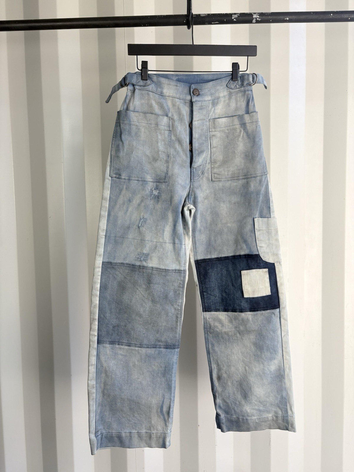 Found MULTI PATCH PAINTERS WORK PANTS French - image 1