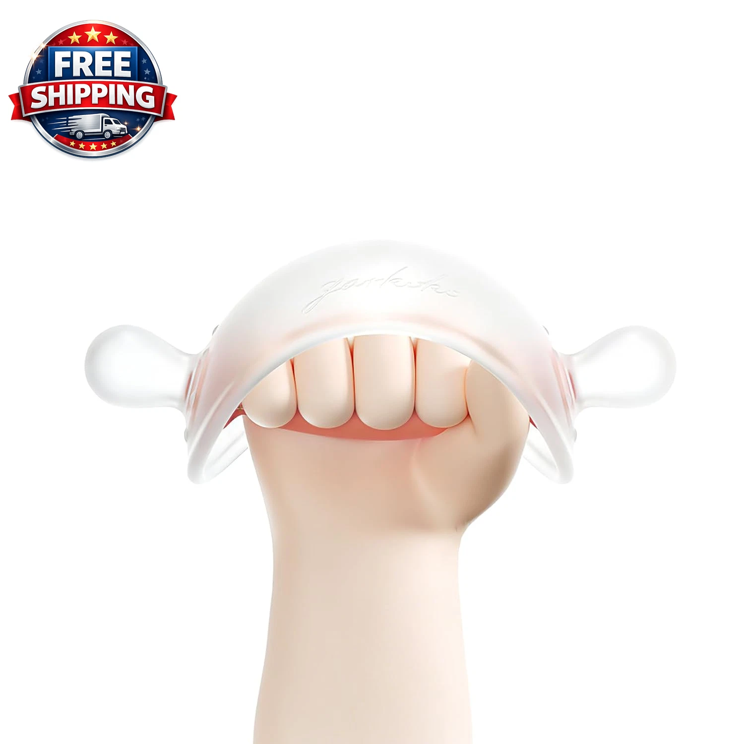 Baby Teething Toys for Teething Relief, Silicone No-Drop Baby Teether Toys for 3