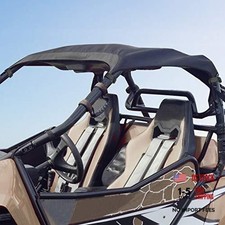UTV Roof Soft Top Sun Shade Compatible with Can Am Maverick X3 Max 2017 Black