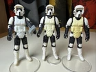 Star Wars Biker Scout Lot of 3  1  Complete Vintage ROTJ Kenner Figure 1983