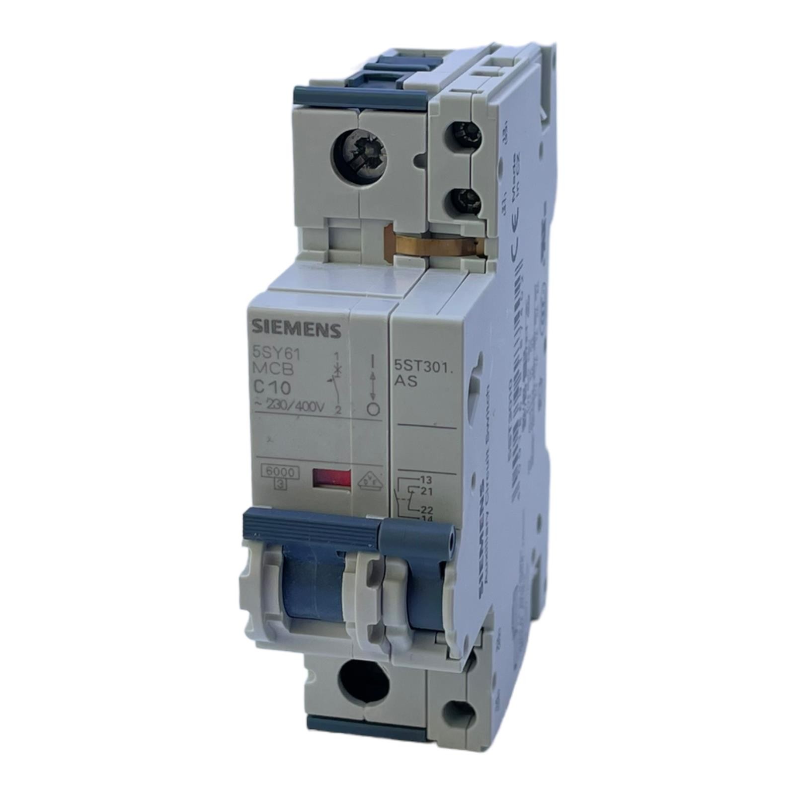 Siemens 5SY61 Circuit Breaker MCB C10 230/400V for Industrial Use