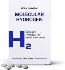 H2 Molecular Hydrogen Water Tablets with Magnesium 12PPM Hydrogen Tablets 30 ct