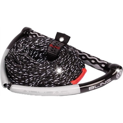 Airhead Bling Stealth Wake Board Rope 75' AHWR-11BL