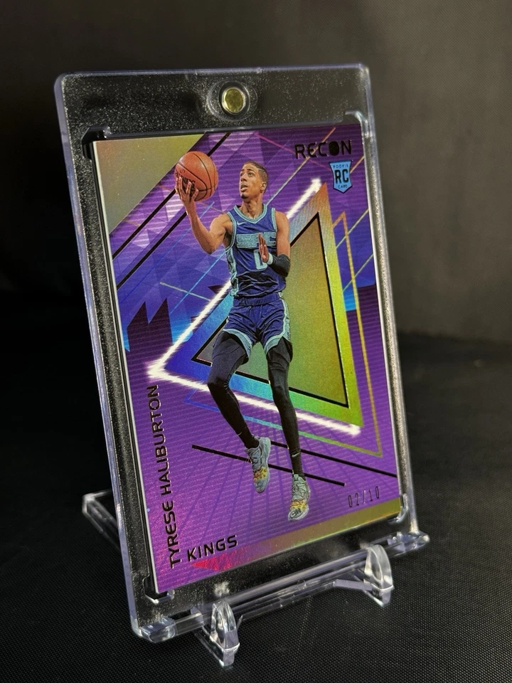 💎2020-21 Recon Tyrese Haliburton /10 золото💎RC дебютант Kings/Pacers 💎 финал НБА - Изображение 3 из 4