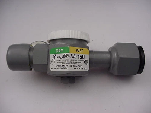 Sporlan SA-15U Moisture Liquid Indicator 5/8" Male flare x 5/8" Ships Same Day