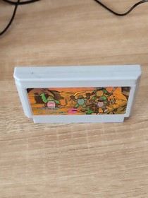 NES FAMICOM TOXIC CRUSADERS (NINJA TURTLES 5) ENGLISH GAME ONLY USED CONDITION