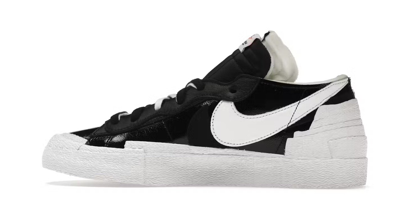 SACAI X NIKE Taglia 12 Nike sacai x blazer basso nero