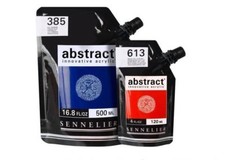 Sennelier professional artists ABSTRACT ACRYLIC PAINT 120/500ml heavy body pouch