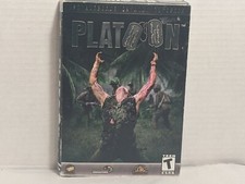 Platoon (PC, 2002) Collector Box Artwork Tactical Strategy Game Complete