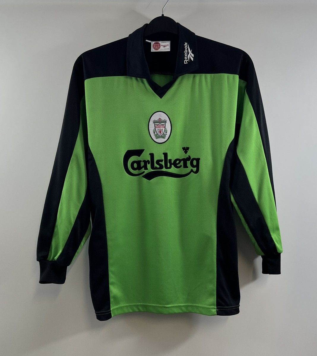 Liverpool GK Football Shirt 1998/99 Adults Small Reebok C567