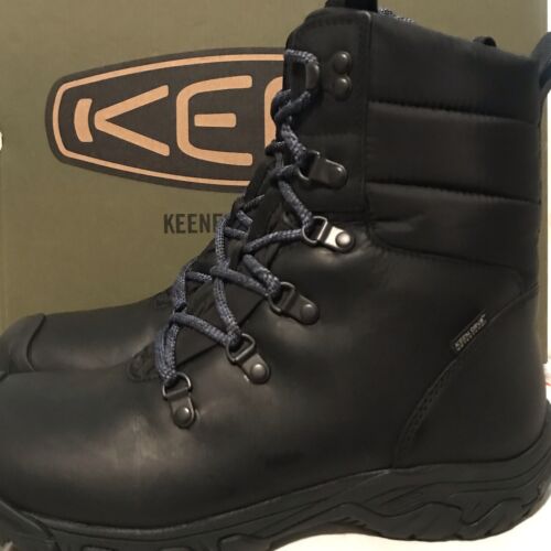 NEW KEEN Women’s Size 9 M Greta Waterproof Insulated Snow Boots 1023606 Black - Picture 2 of 12