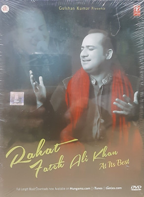 Rahat Fateh Ali Khan At Its Best DVD - BOLLYWOOD SONGS MUSIC VIDEO DVD