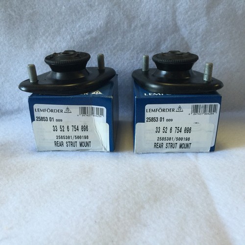 2pc OEM LEMFORDER BMW REAR STRUT SHOCK MOUNT E30 E36 E46 Z1 Z3 Z4