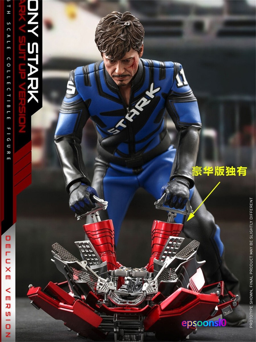 HotToys HT MMS600 1/6 Iron Man 2 Tony Stark Figure Collection