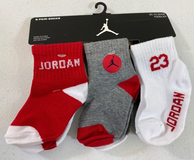 jordan socks 6 pack