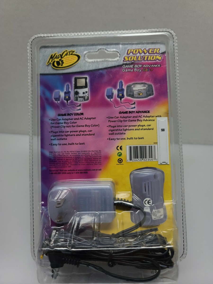 MadCatz Power Solution for Game Boy ADVANCE and Game Boy Color | eBay