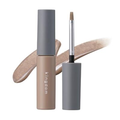 Kingdom Powder Liquid Waterproof Fluffy Eyebrow Brush 3g Japan Milk Brown