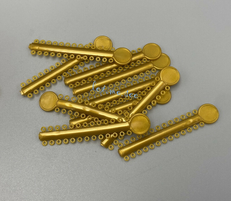 1040 élastiques De Ligature Orthodontique - 43 Couleurs Pour Brackets Dentaires