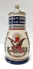 Budweiser 2004 100th World's Fair Anheuser Busch Collectors Club Members Stein