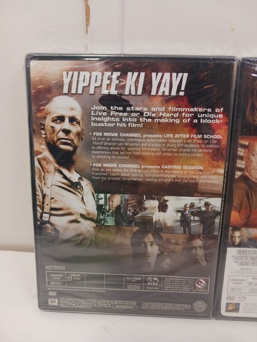 Live Free Or Die Hard / Die Hard 4.1 DVD Set Brand New Factory Sealed - Picture 5 of 5