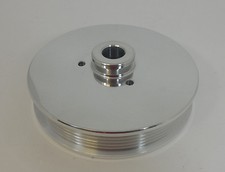 1979-1993 Ford Mustang 5.0l Power Steering Pulley Serpentine Billet Aluminum Cnc 1979-1993 Ford Mustang 5.0l Power Steering Pulley Serpentine Billet Aluminum Cnc