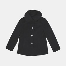 Ellen Tracy Overcoat / Size 4 / Womens / Black / Other