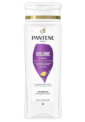 PANTENE PRO-V~Sheer Volume & Body Shampoo ~ 12 fl oz