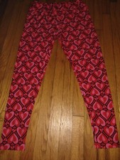 Tall  curvy LLR heart leggings tc