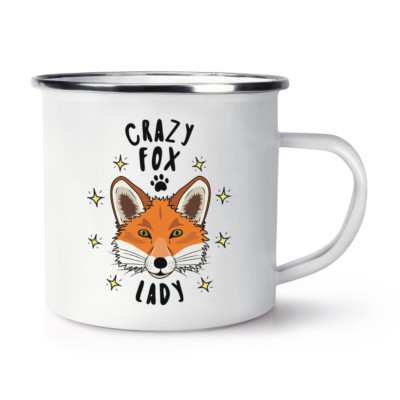 Attention Fou Panda Garçon Rétro Émail Tasse - Drôle Animal