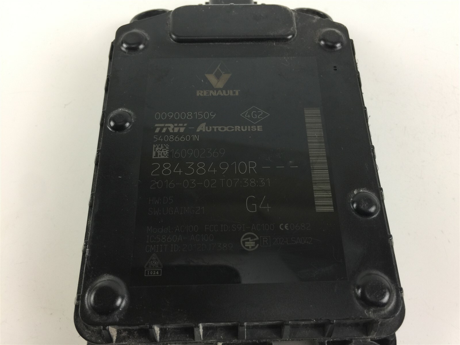 W1284 RENAULT ECU Control Module Unit 284384910R | eBay
