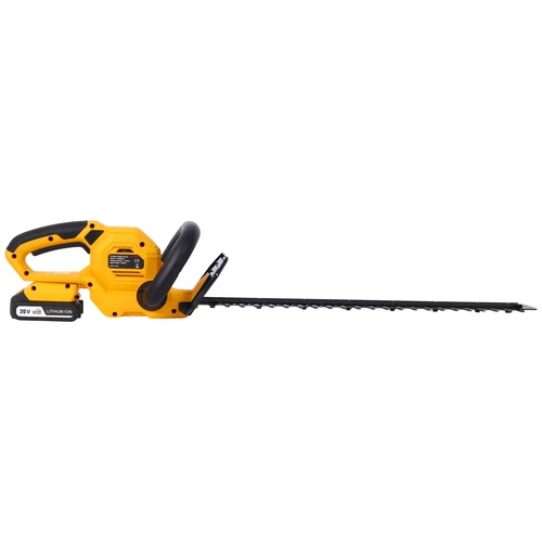 20V Cordless Hedge Trimmer 22 Inch Steel Blade Reduced Vibration With Battery - Picture 8 of 17