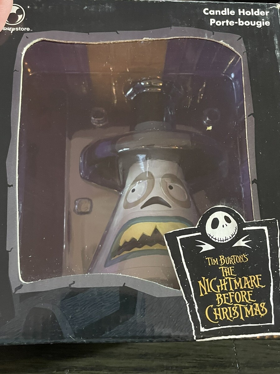 VTG Disney Store Nightmare Before Christmas Mayor Head Candle