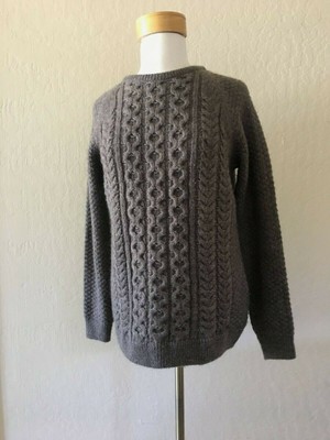 Women's Barbour Fisherman/Cable Knit Sweater Wool&Alpaca | eBay